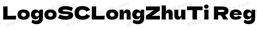 LogoSCLongZhuTi Regular下载字体转换